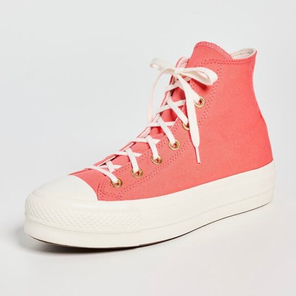 NIB Converse Chuck Taylor All Star Lift Platform Hi Sneaker Watermelon Slushy 7 - Picture 11 of 14